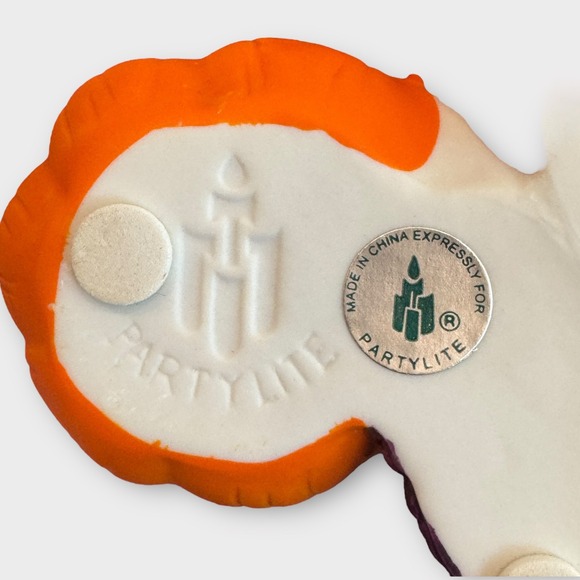 Partylite Fall Harvest Ceramic Cornucopia Taper Candle Holders Thanksgiving - Picture 9 of 11